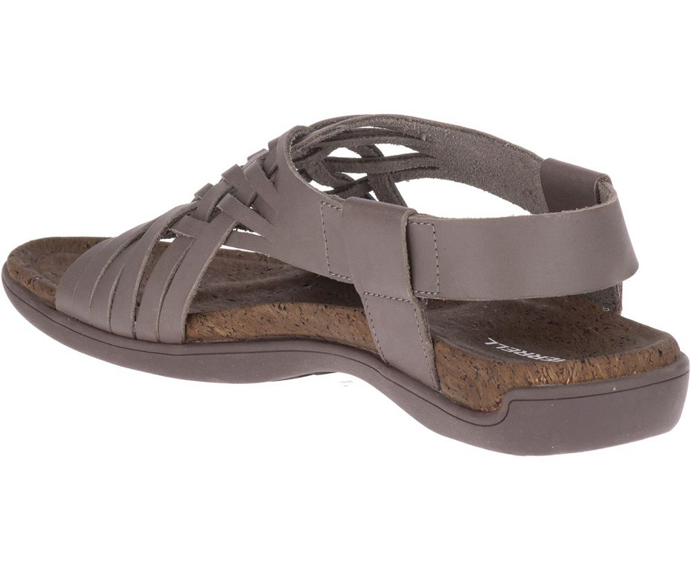 Sandálias Senhora - Merrell District Mahana Backstrap - Cinzentas - HYR152780